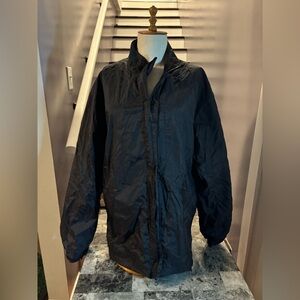 WALTER HAGEN GOLF Men's Full Zip Golf Rain Jacket Medium